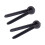 Black ABS Bow String Separator for Archery Use Portable and Practical Compound Bow Accessories 2 Pieces 6