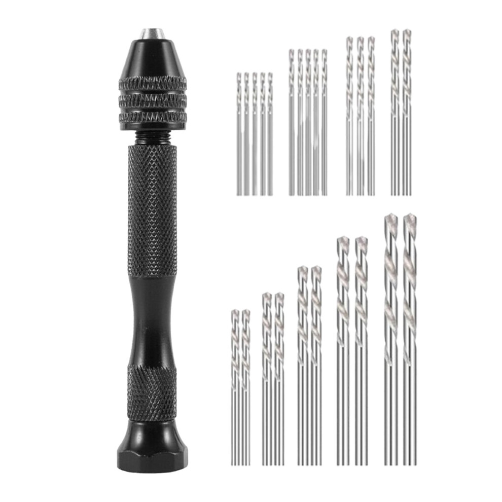 Hand Twist Drill, Hobby Drill Bits Small Precision Hand Drill, Versatile Manual Drill Rotary Tool For Engraving, Punching Holes 9165521839728