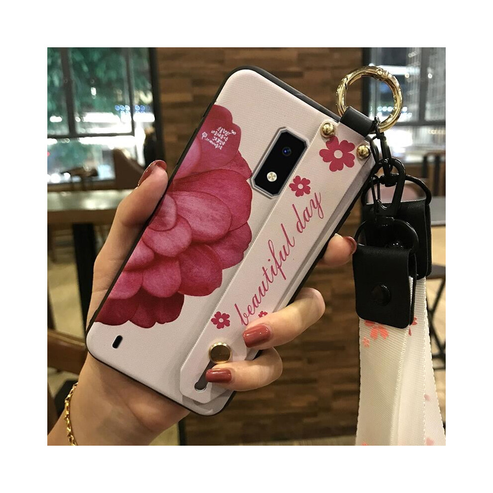 Blu View4 Phone Case Â Shockproof, Waterproof, Dust-Resistant, With Lanyard, Kickstand & Silicone Ring Â Compatible With Blu View4 974856423484