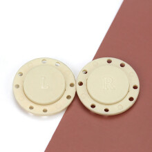 5Pcs Magnetic Clothing Buttons, Round Invisible Snap, Compatible with Sweaters & Coats, Heavy-Duty Sewing Buttons