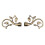 Curtain Pole End Drape Rod Head Window Treatment Hardware for 22mm Bronze 3