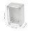 ABS Transparent Waterproof Electrical Enclosure Box 2 pcs 4