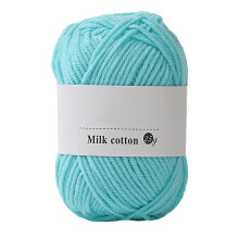 Premium Milk Cotton Yarn For Hand Knitting, Diy Crochet Projects ForBabyClothes, Soft Chunky Wool For Amigurumi, Beginner Friendly Craft Supplies