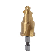 Efficient Metal Water Pipe Expansion Punch Drill Bit with 6.1*6.35cm Hex Shank for Plumbers and Pipe Repairing