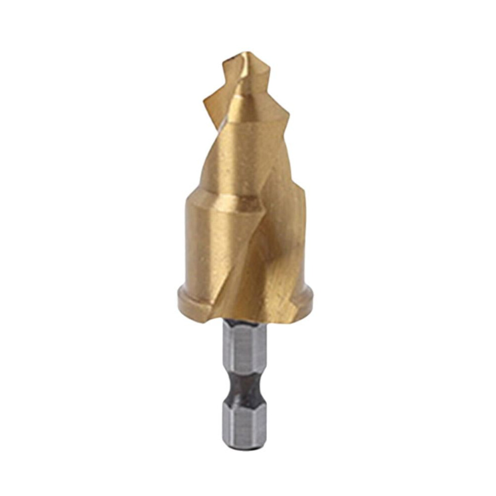 Efficient Metal Water Pipe Expansion Punch Drill Bit With 6.1*6.35Cm Hex Shank For Plumbers And Pipe Repairing 9180435365583