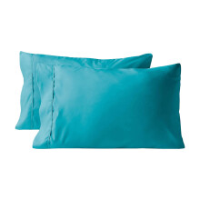 Lot de 2 taies d'oreiller en microfibre – Standard/Queen (51 x 76 cm), rafraîchissantes et ultra-douces, fermeture portefeuille, entretien facile