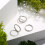 3 τεμάχια ρινικοί δακτύλιοι 16G/18G/20G, χειρουργικοί κρίκοι από ατσάλι 316L με CZ, για 3