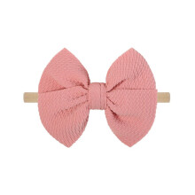 Fashion Hair Accessories For_Gi-rls Women Cute Bow Nylon Headband Soft Elastic Hairband Perfect As Gift For Friends Party School Work Day Use, 2PC