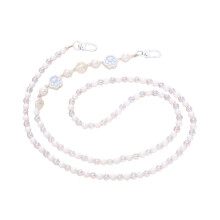 Handmade Bead Phone Strap Uniquely Shape Adjustable Crossbody Necklace Chain Phone Case Chain Beads Texture for Women