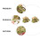 ULTNICE 2 Rolls Cat Tree Leaves Tower Hemp Rope for DIY Handicrafts Projects 2