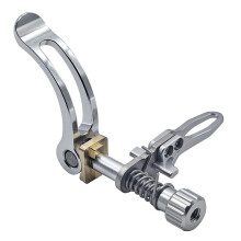 Folding Bicycle Tube Clip for 3Sixty Brompton Silver