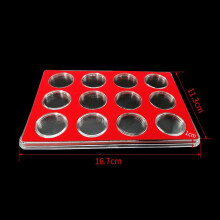 Coffret de rangement JINGT pour pièces commémoratives, boîte carrée de protection pour collection de pièces.