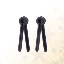 Black ABS Bow String Separator for Archery Use Portable and Practical Compound Bow Accessories 2 Pieces