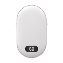 Rechargeable Hand Warmer with Power Bank – 5200mAh, Dual-Sided Heat, 20H Runtime, LED Display, 2-Second Warm Up, Portable for Raynaud's & Outdoors