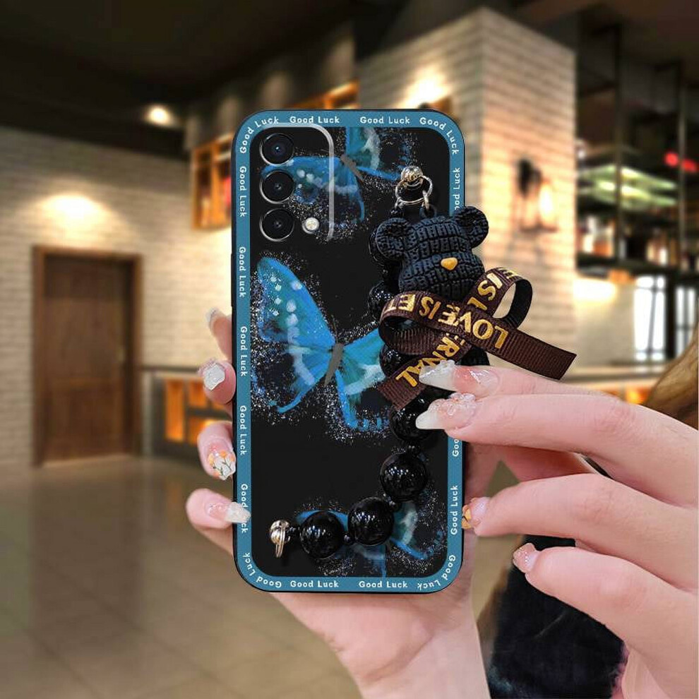 Oneplus Nord N200 5G Phone Case Pearl Bear Silicone Black 9377112717029