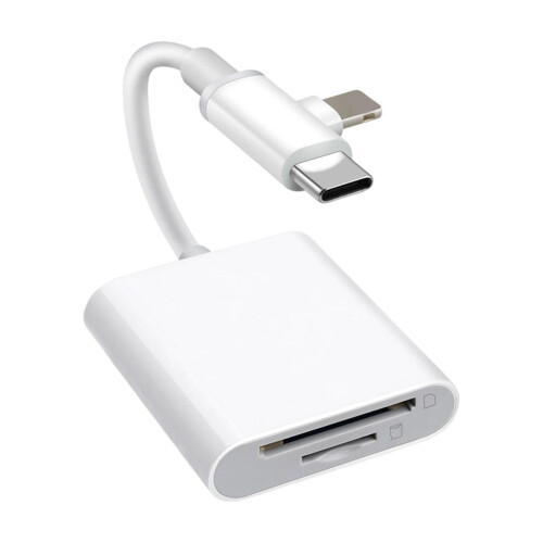 Multifunctional Card Reader Plug and Play Supports SD Card High Speed Reading 2TB