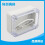 ABS Transparent Waterproof Electrical Enclosure Box 2 pcs 1