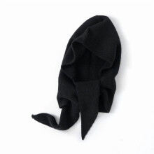 Polyester One Piece Beanie with Scarf Hood for Women in Cold Weather Outdoor Activities