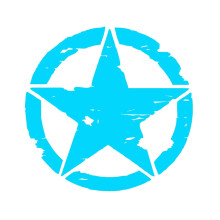 Soumake Circle Star Reflective Car-Styling Vehicle Body Window Decals Sticker Decor Practical
