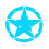 Soumake Circle Star Reflective Car-Styling Vehicle Body Window Decals Sticker Decor Practical 1