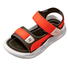 Kids Boys Walking Sandals Boys Summer Beach Sandals Fashionable Comfortable Footwear Red 4-4.5 Years