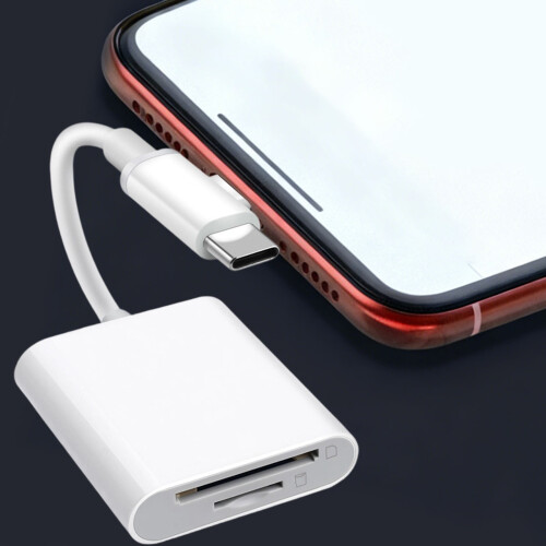 Multifunctional Card Reader Plug and Play Supports SD Card High Speed Reading 2TB 2