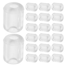 Sports Earplugs Transparent 90 pcs 1.41.01.0 cm
