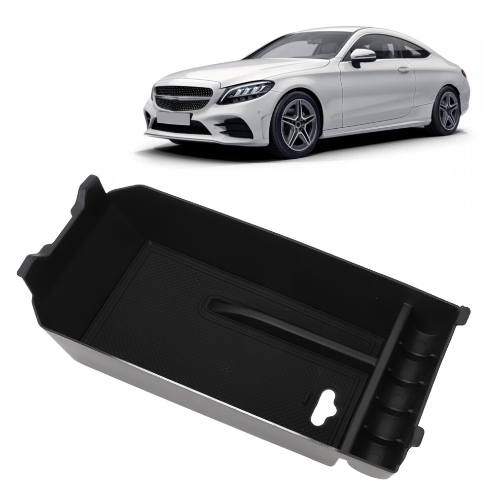 Benz W205 W253 Glc Console Storage Organizer Non Slip Armrest Box 8701387584221