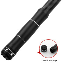 (3.0) Portable Carbon Fiber Spinning Fishing Rod for Travel