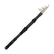 (2.4) Portable Carbon Fiber Spinning Fishing Rod for Travel