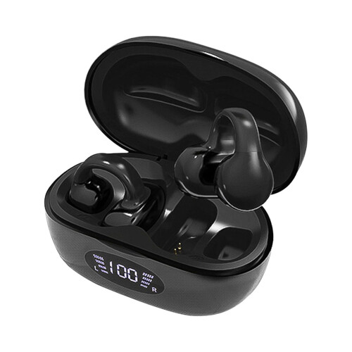 Αθλητικά ακουστικά Bluetooth με οθόνη LED χωρίς κλιπ για τοποθέτηση στο αυτί