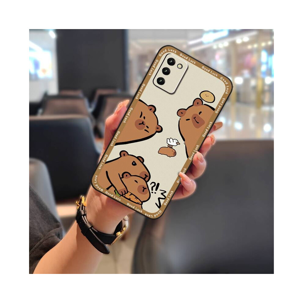 Phone Case Compatible With Samsung Galaxy A03s (Sm-A037f) Â Soft, Shockproof, Waterproof Silicone Back Cover 9493189667279