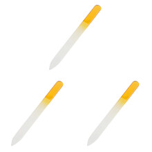 Glass neglefiler manikyrsett, dobbeltsidige pedikyrfiler - Glass neglefiler for naturlige negler - blandet farge - 1/2/3/4/5/6 deler