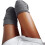 Women's Knee-High Compression Socks, Dark Gray, Plus Size, Compatible with All Leg Sizes 2