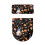 Ensemble de housses de toilettes Halloween en polyester élastique au fond 5