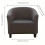 Housse de fauteuil en velours extensible 3