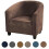 Housse de fauteuil en velours extensible 5