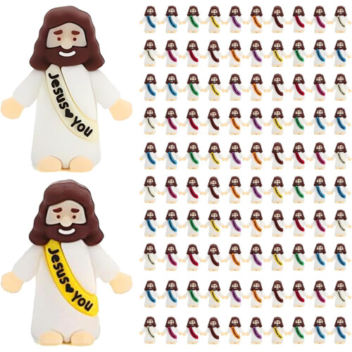 Petites figurines de Jésus pour Pâques et Noël
