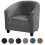 Housse de fauteuil en velours extensible 6