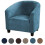 Housse de fauteuil en velours extensible 7