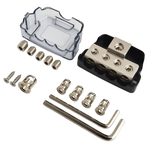 Car Audio Power Distribution Block 2/3/4 Way Ground 1