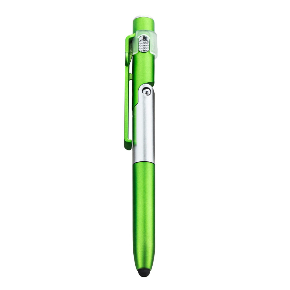 Foldable Led Pen With Phone Holder, Multifunctional Ballpoint Pen & Stand For Smartphones/Tablets, Anti-Scratch Support Light 9482726315919