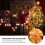 Étoile de Noël dorée à LED pour sapin, décoration LED. 2
