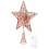 Étoile de Noël dorée à LED pour sapin, décoration LED. 3