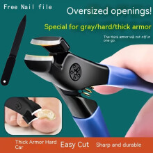 Heavy Duty Toenail Clippers – Large Opening, Easy Grip, Splash-Proof, Compatible with Sharp & Durable Nail Clippers