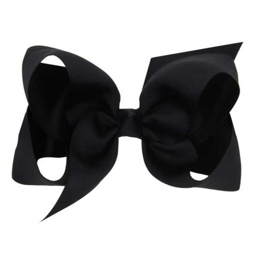 Unisex Pink Hair Clips Boutique Hair Bows Alligator Clip For Women Girl Hairpin 6 Inch Tsfj02 (Pink)