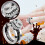 Black and White Zircon Ring Halloween Style 4
