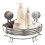 Rack Suction Triangle Storage Organizer Adjustable Shower Wall Mounted Large Capacity Removable Rustproof Shower Rack 7