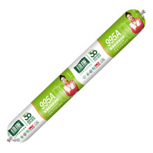 Silicone Sealant 995A, Black Outdoor Sealant, Silicone Sealant for Roof Wall Cracks Waterproof Heat Resistant Exterior Use White 1 Tube