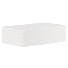 10PCS 175x75CM Thickened One-time Beddings Sheets Degradable Bed Cover Nonwoven Bedding Supplies for Travel SPA (White)